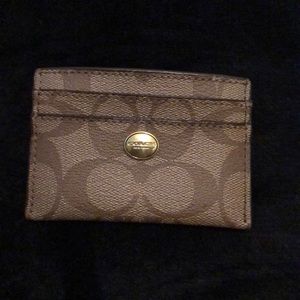 Coach Card Slot Wallet